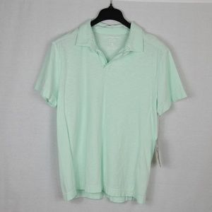 Calvin Klein Men's Large Polo Mint Green